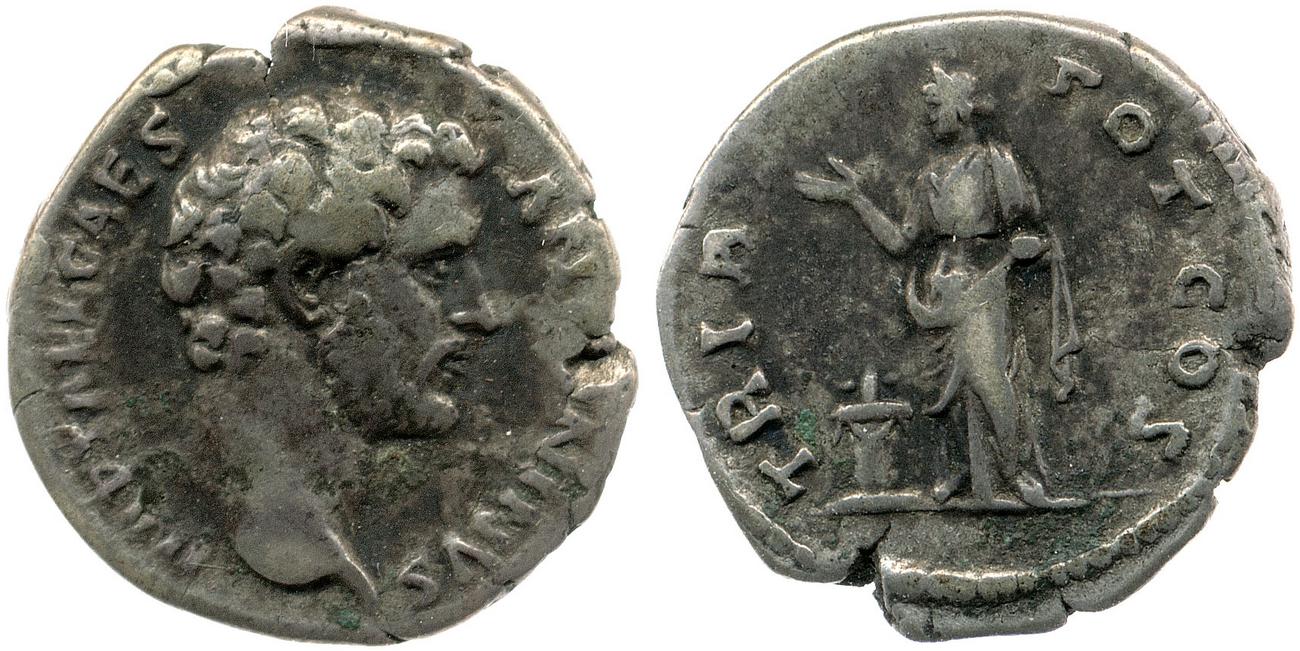 RIC II, Part 3 (second edition) Hadrian 2731, аверс, bm