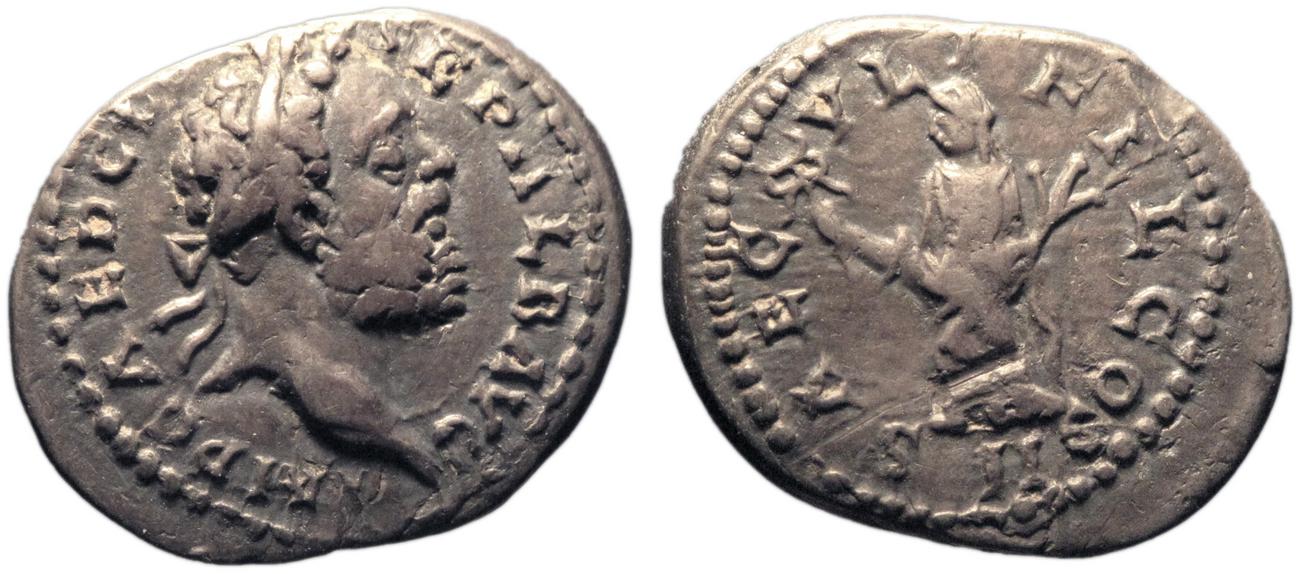 RIC IV Clodius Albinus 38, аверс, Британский музей