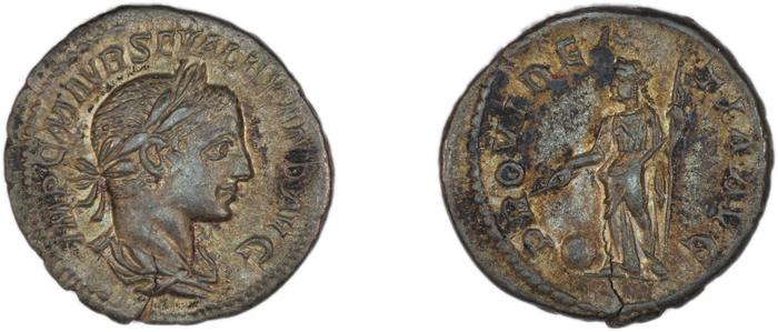 реверс RIC IV Severus Alexander 173