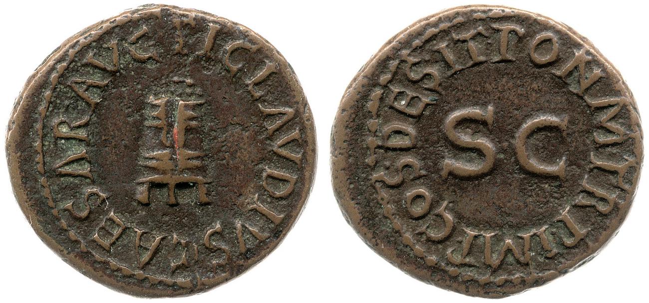 аверс RIC I (second edition) Claudius 84