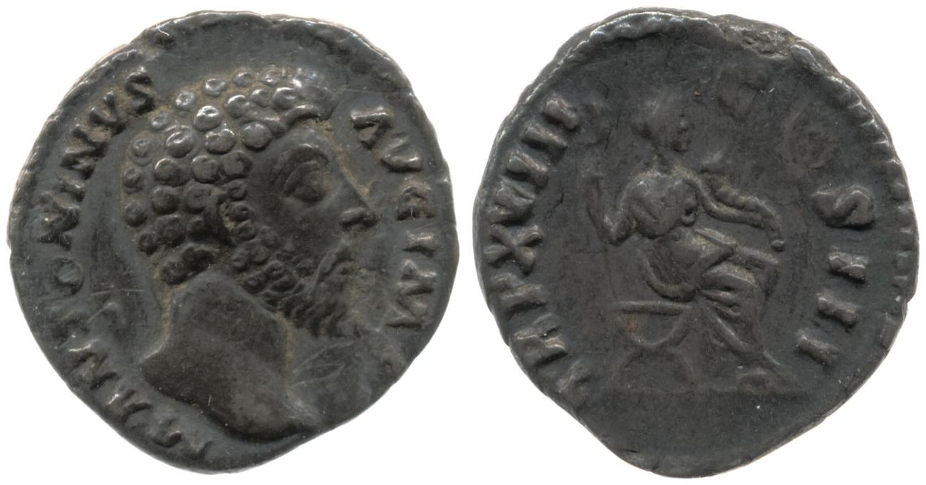 аверс RIC III Marcus Aurelius 110
