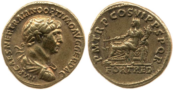 RIC II Trajan 319, реверс, bm