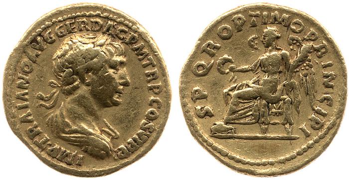 RIC II Trajan 284, реверс, bm