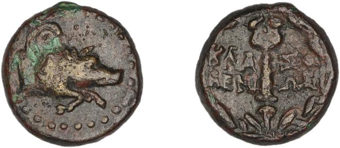 Clazomenae Dengate 1967 IVM, реверс, bm