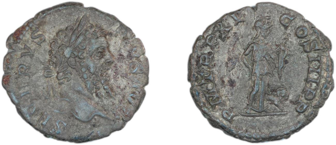 RIC IV Septimius Severus 207, аверс, Британский музей