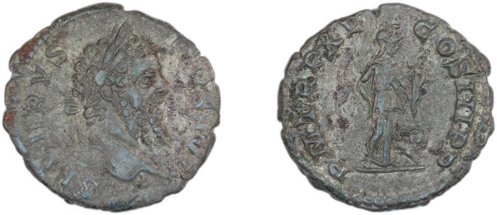 RIC IV Septimius Severus 207, реверс, Британский музей