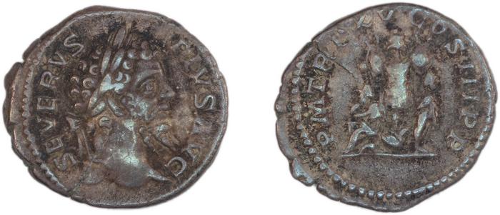 RIC IV Septimius Severus 214, реверс, Британский музей