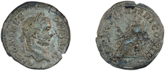 RIC IV Caracalla 116A, реверс, bm