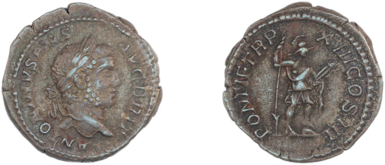 RIC IV Caracalla 117B, аверс, bm