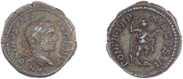 RIC IV Caracalla 117B, реверс, bm