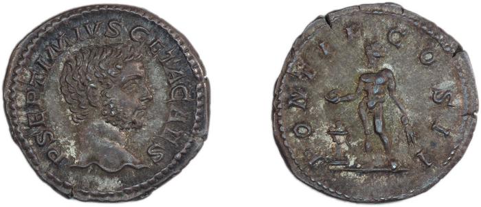 RIC IV Geta 59B, реверс, bm
