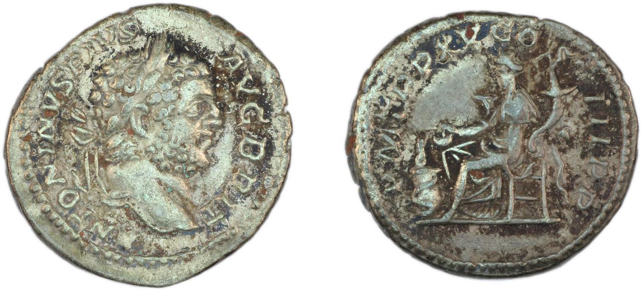 obverse RIC IV Caracalla 196