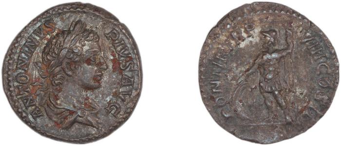 RIC IV Caracalla 81, реверс, bm