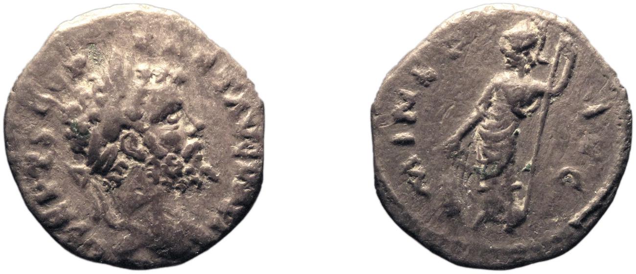 RIC IV Septimius Severus 410, аверс, bm