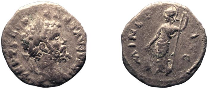 RIC IV Septimius Severus 410, реверс, bm