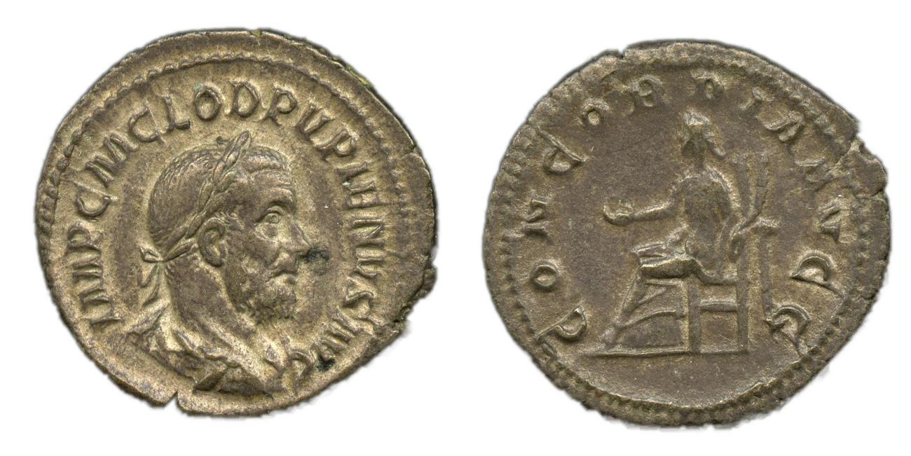 аверс RIC IV Pupienus 1