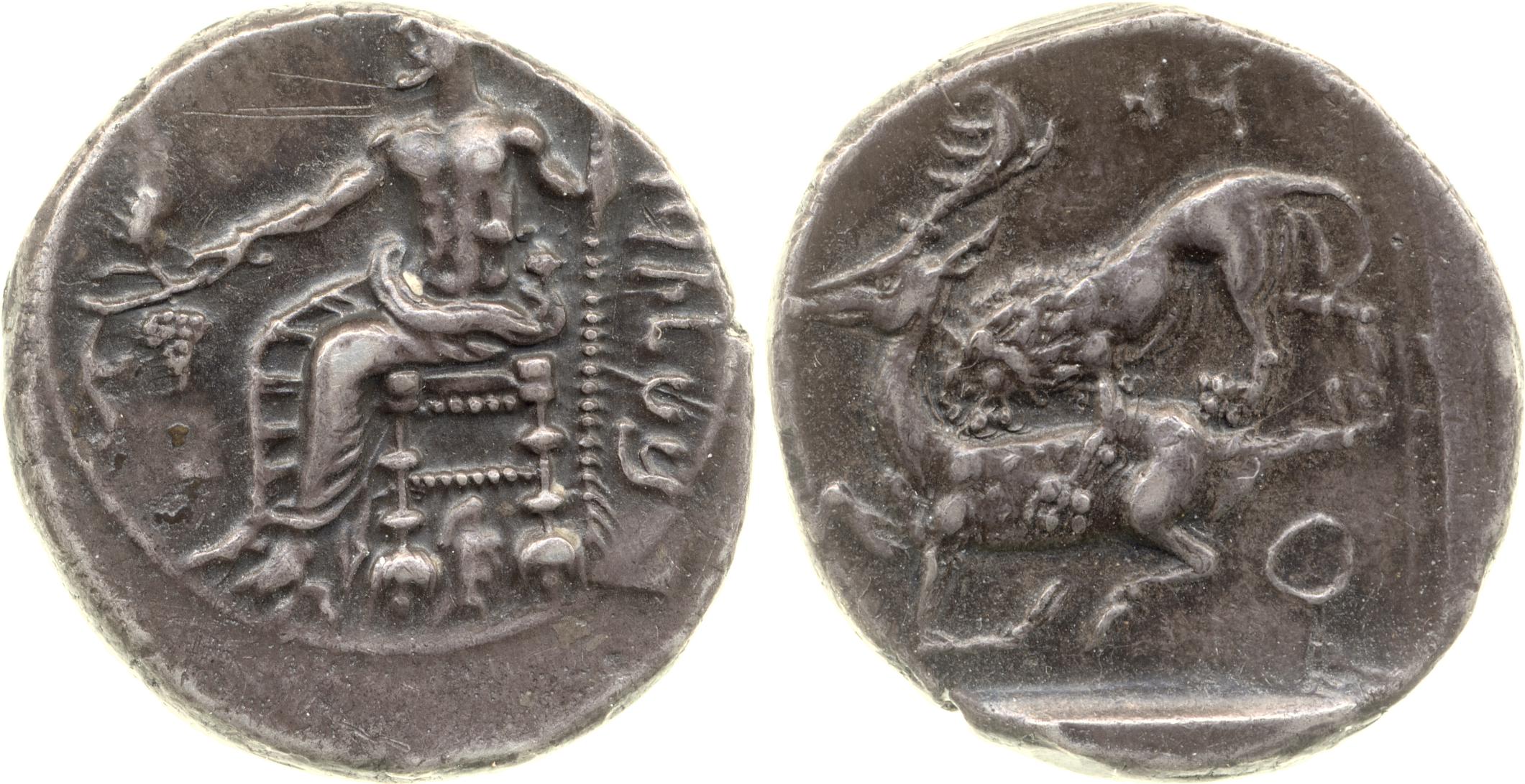 Mazaeus Tarsus Newell 1920 Series I, аверс, Британский музей