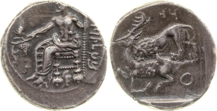 Mazaeus Tarsus Newell 1920 Series I, реверс, Британский музей