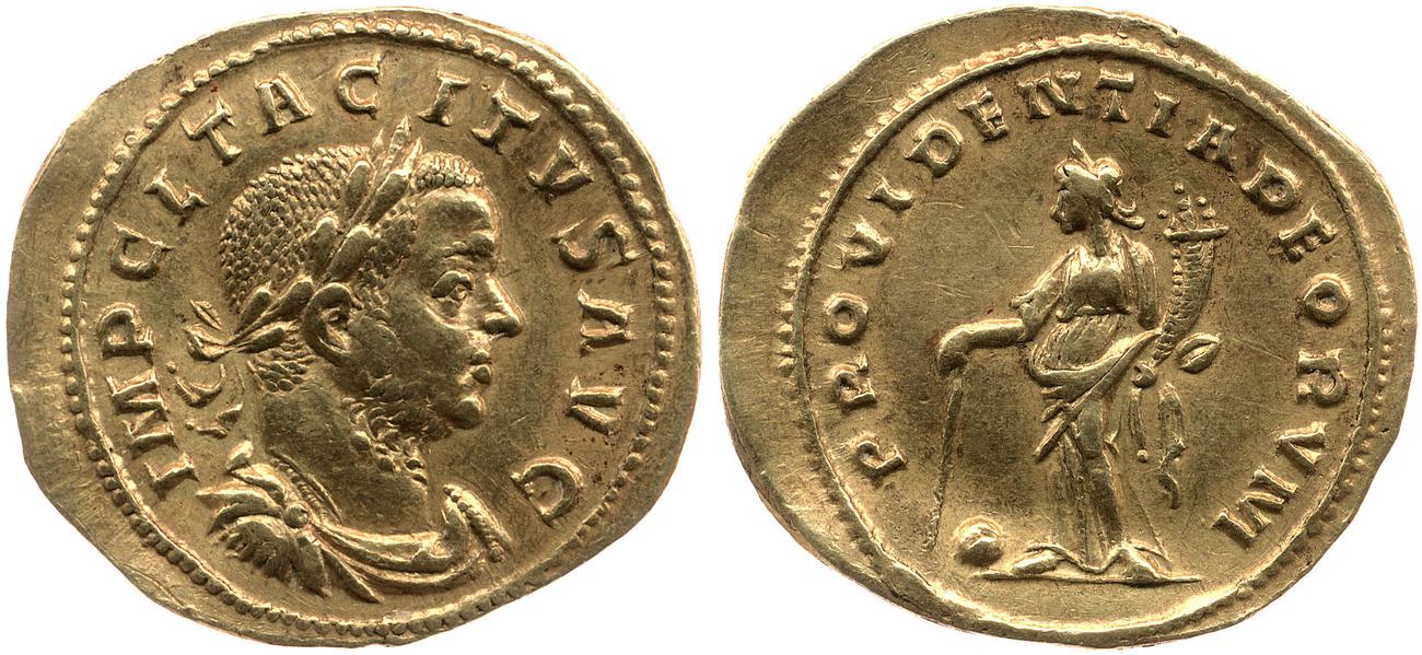 obverse RIC V Tacitus 9