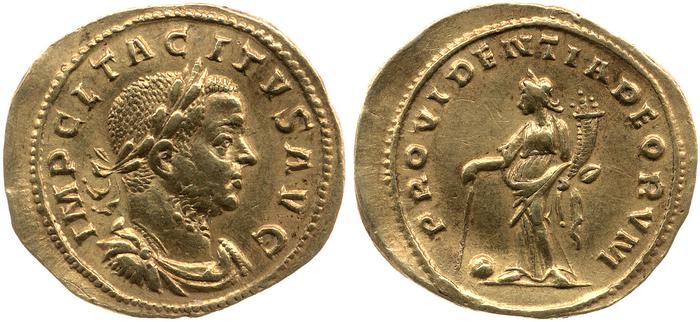реверс RIC V Tacitus 9