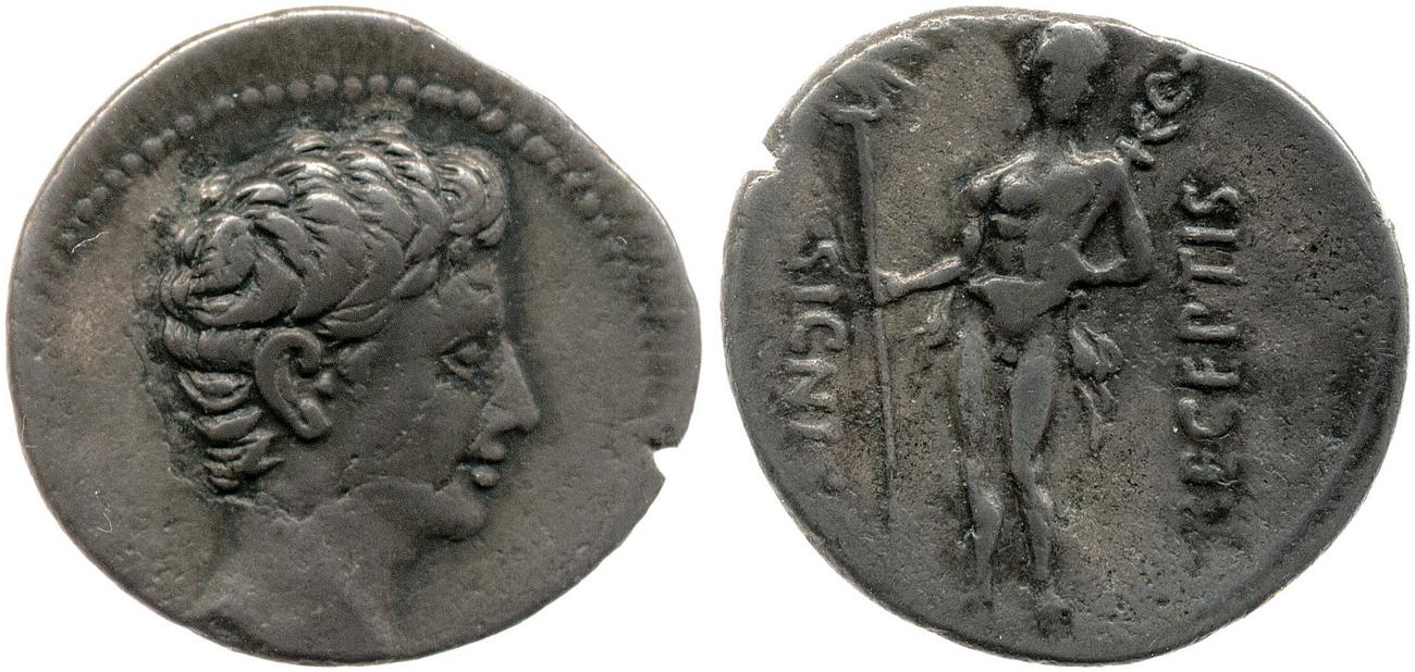аверс RIC I (second edition) Augustus 58