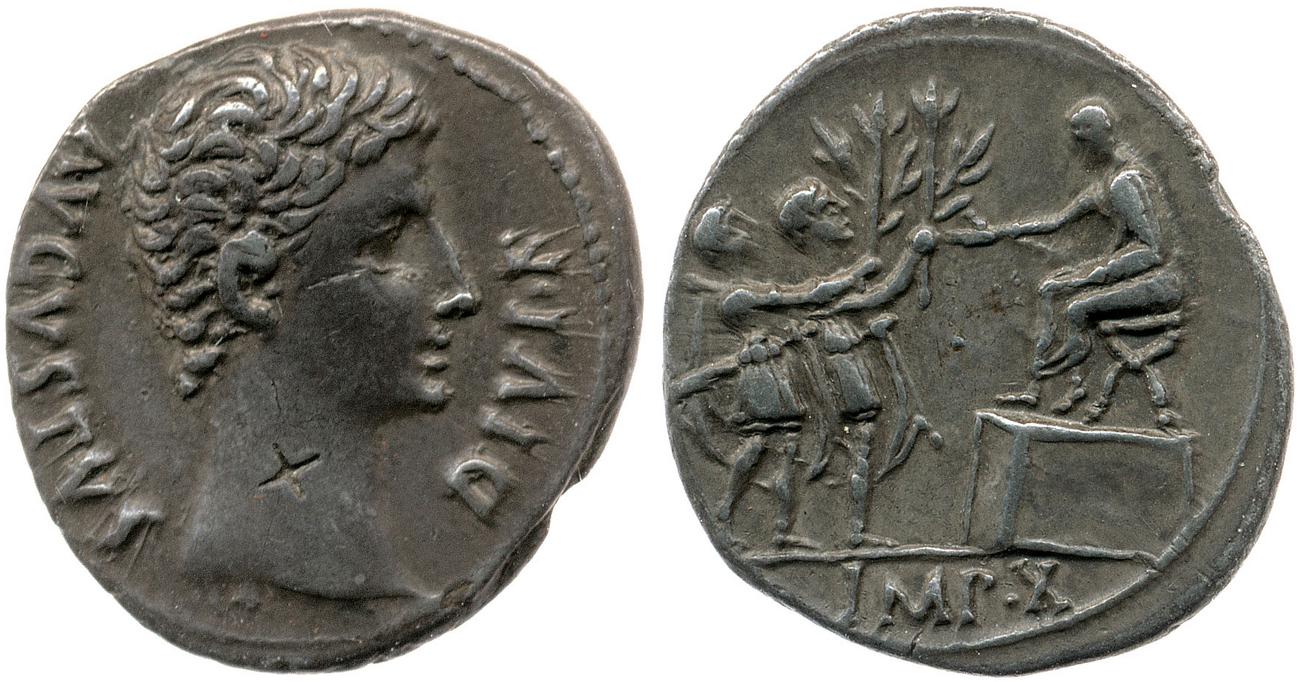 аверс RIC I (second edition) Augustus 165A
