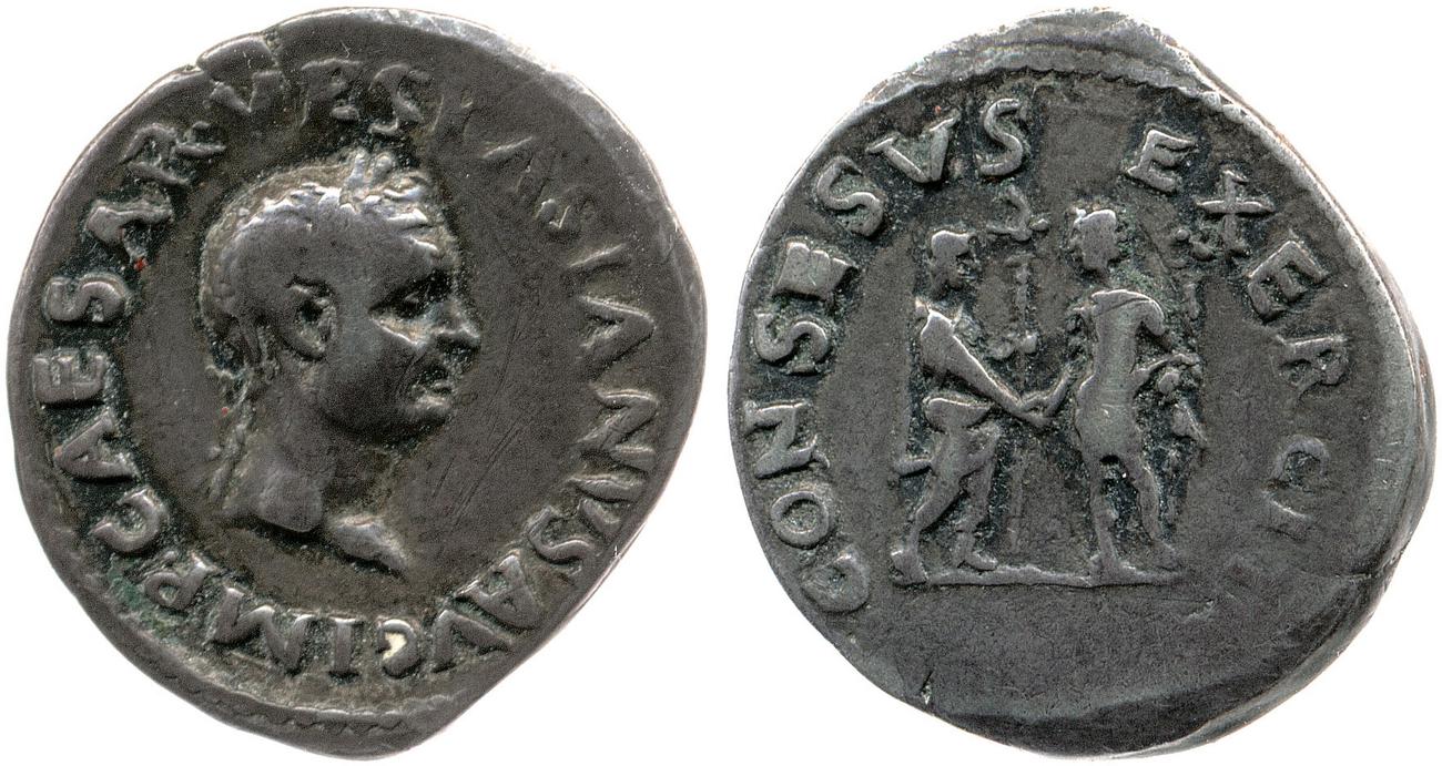 аверс RIC II, Part 1 (second edition) Vespasian 1351