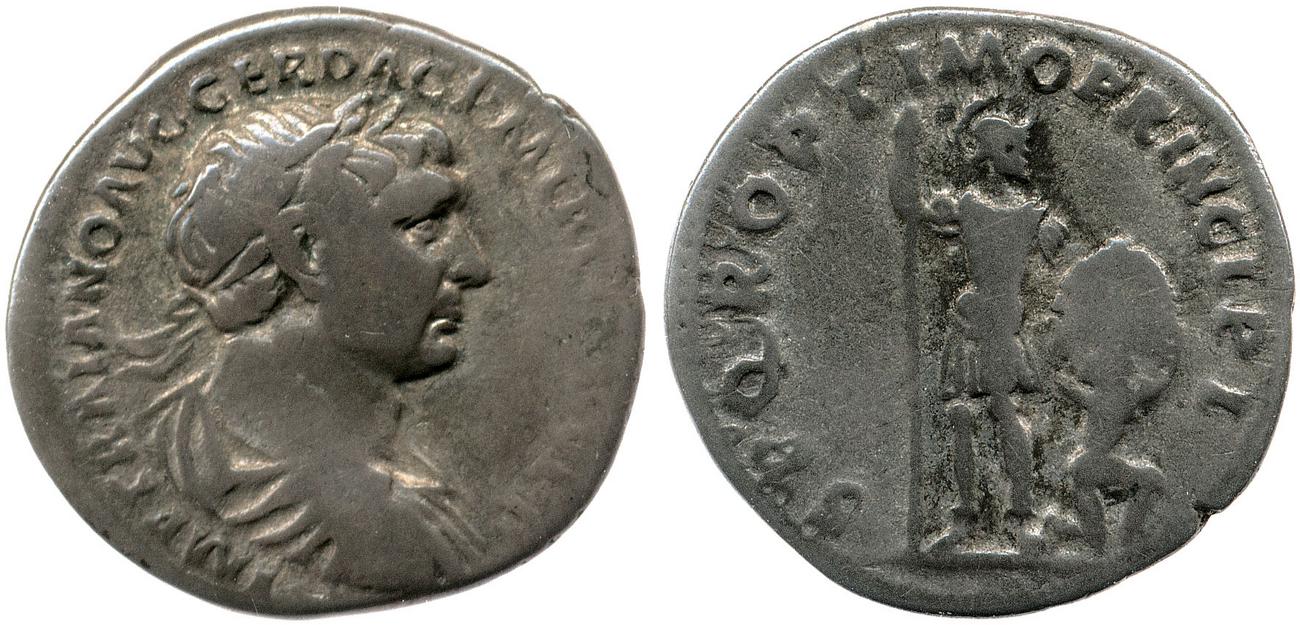 аверс RIC II Trajan 158