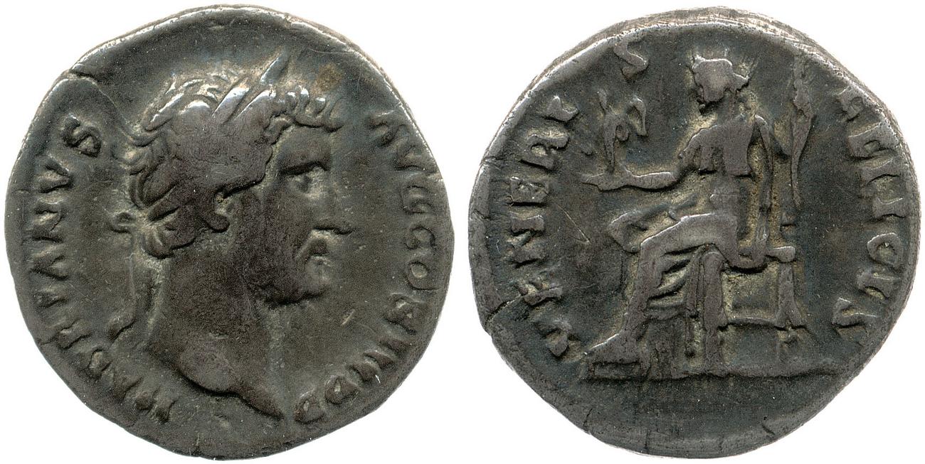 obverse RIC II, Part 3 (second edition) Hadrian 2367