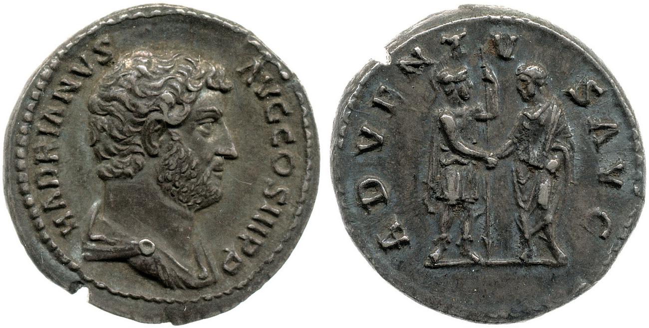 аверс RIC II, Part 3 (second edition) Hadrian 1986
