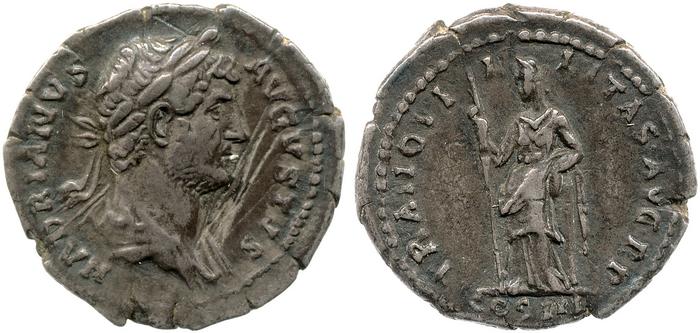 реверс RIC II, Part 3 (second edition) Hadrian 1047