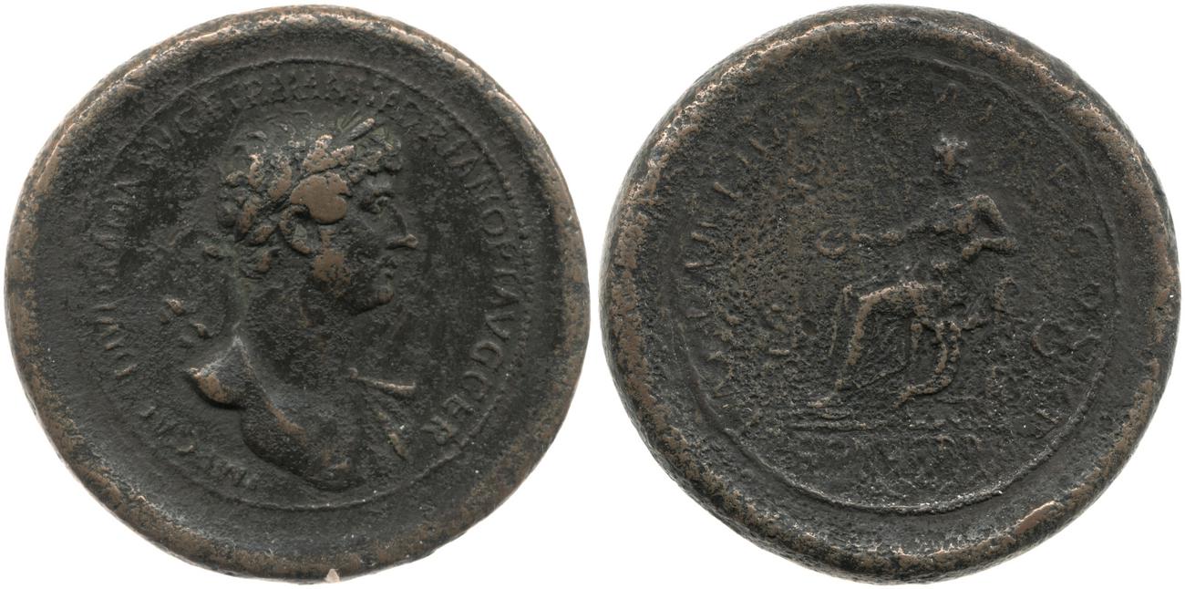 аверс RIC II, Part 3 (second edition) Hadrian 2787
