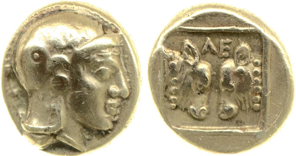 Mytilene Bodenstedt 1981 Series 3.35, аверс, Британский музей