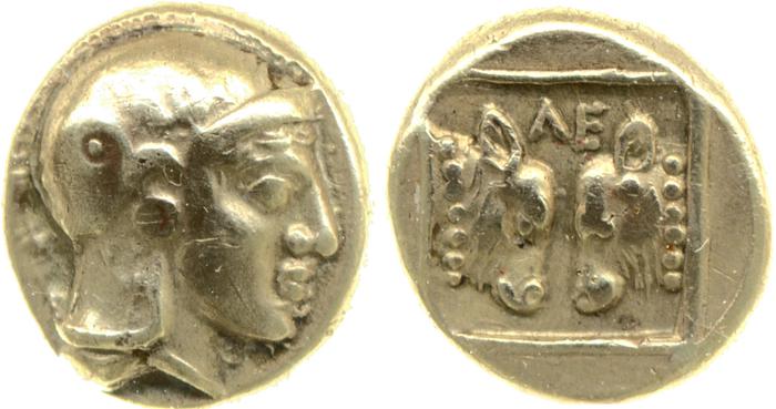 Mytilene Bodenstedt 1981 Series 3.35, реверс, Британский музей