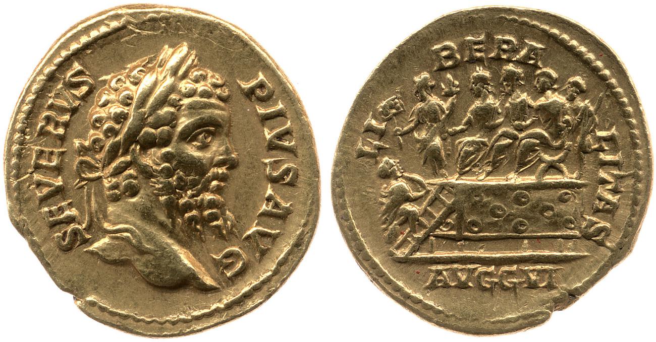 obverse RIC IV Septimius Severus 279