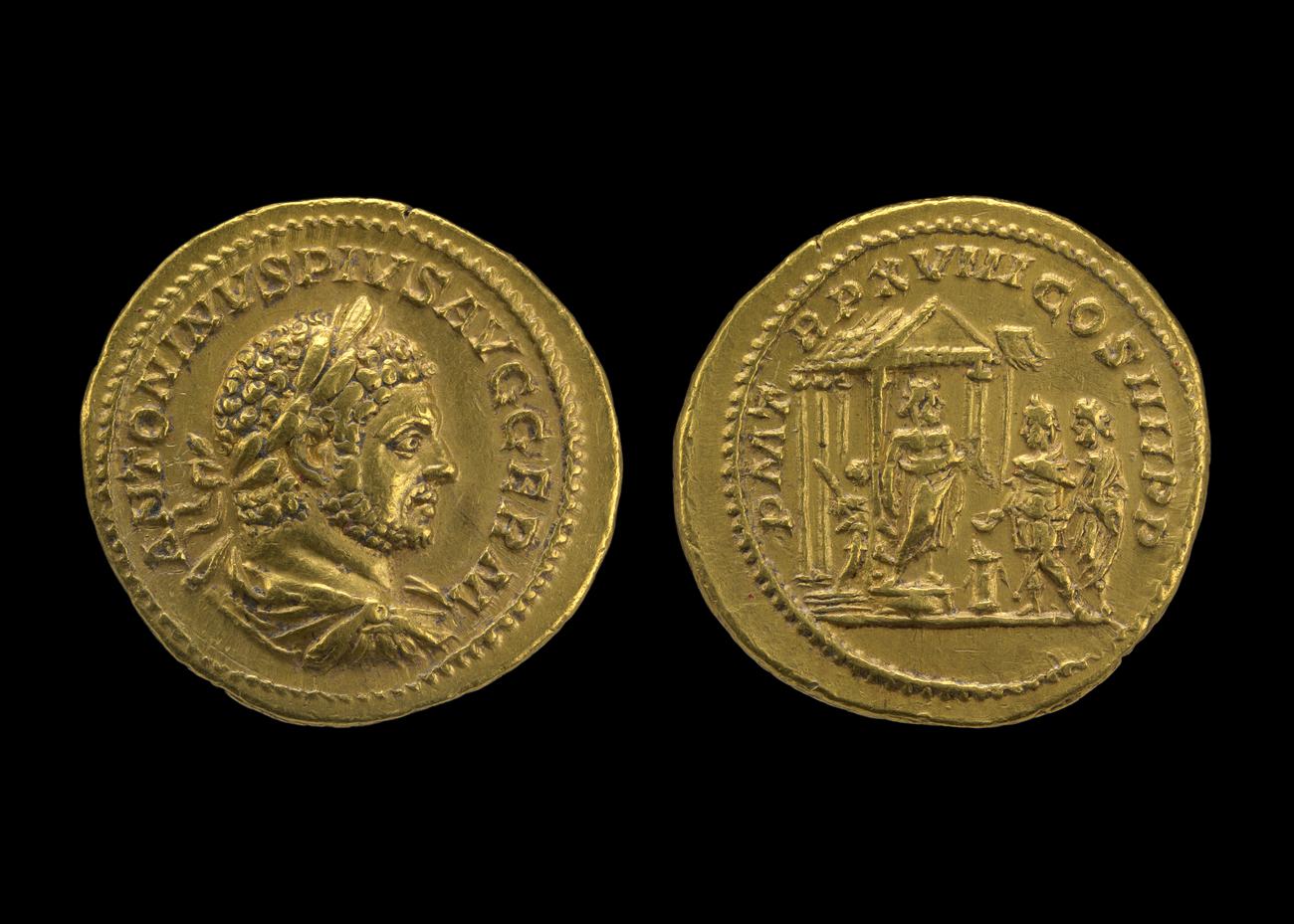 obverse RIC IV Caracalla 270A
