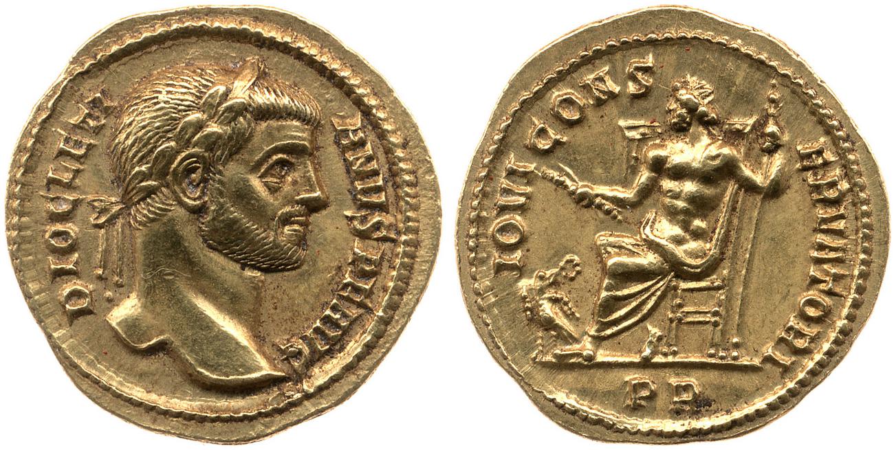 аверс RIC V Diocletian 142a