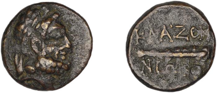 Clazomenae Dengate 1967 IVO, реверс, bm