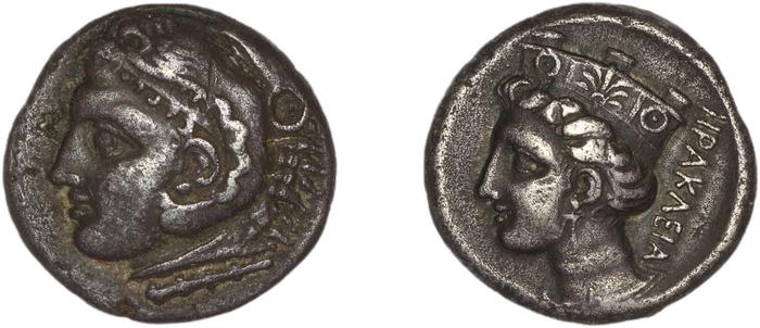 реверс Heracleia Pontica Waddington 1908 20