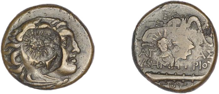 Erythrae Kinns 1980 Period III.1, AE 5, реверс, bm