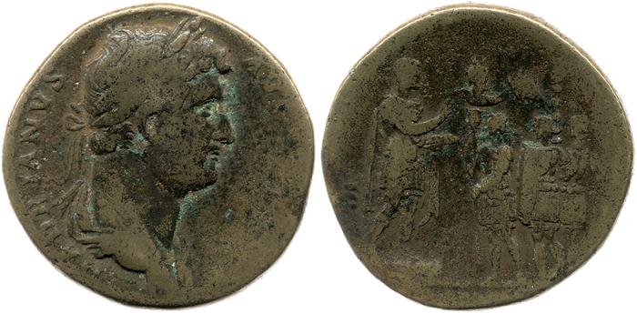 реверс RIC II, Part 3 (second edition) Hadrian 1919