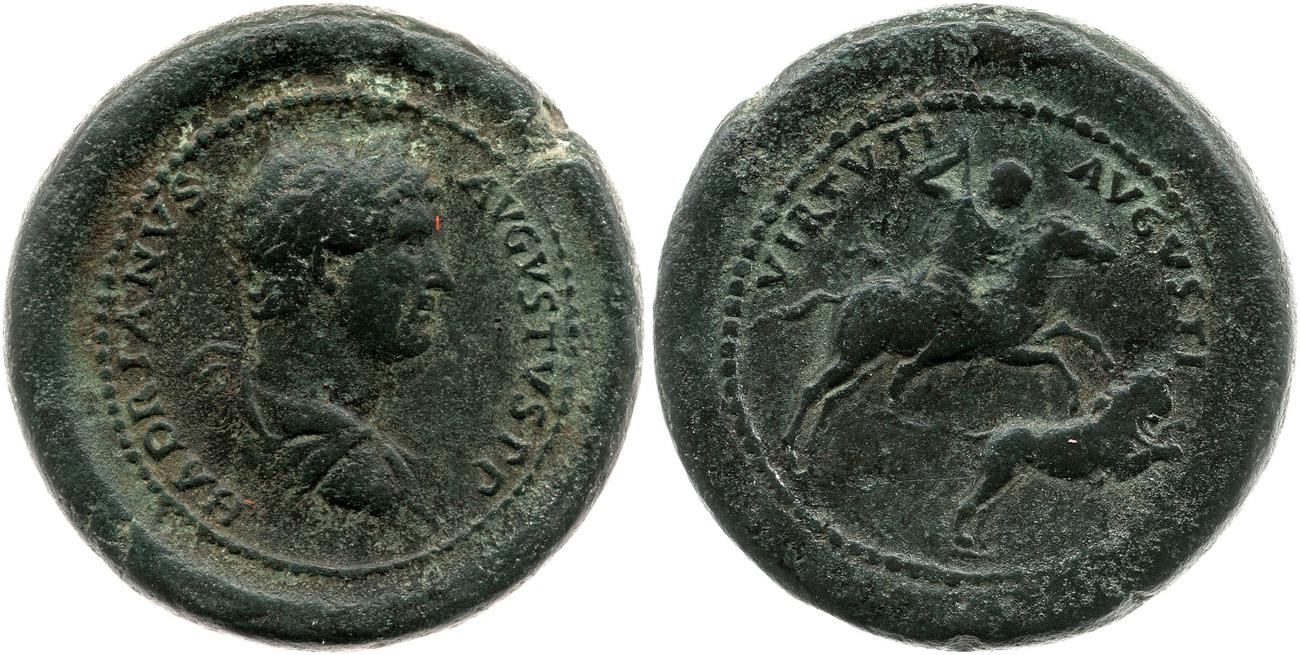 obverse RIC II, Part 3 (second edition) Hadrian 2910