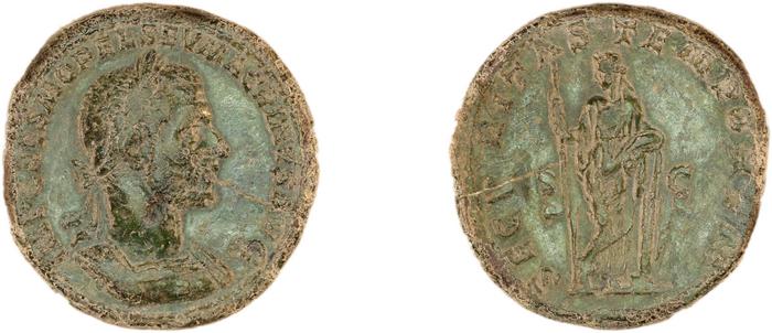 реверс RIC IV Macrinus 201