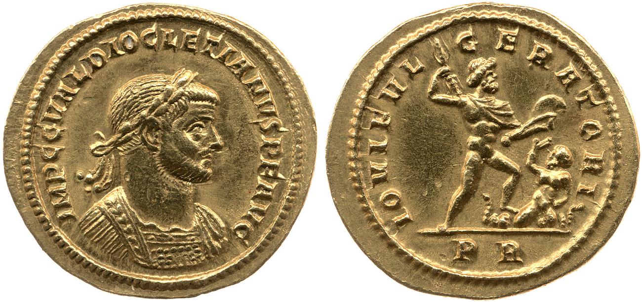 аверс RIC V Diocletian 144