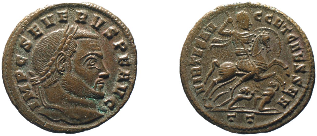 RIC VI Ticinum 81, аверс, bm
