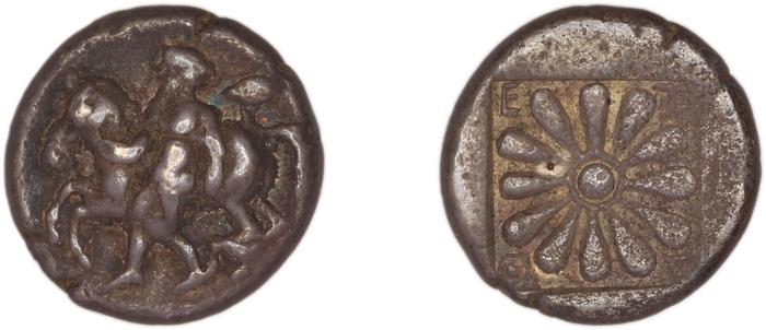 Erythrae Babelon 1910 1966-74, реверс, bm