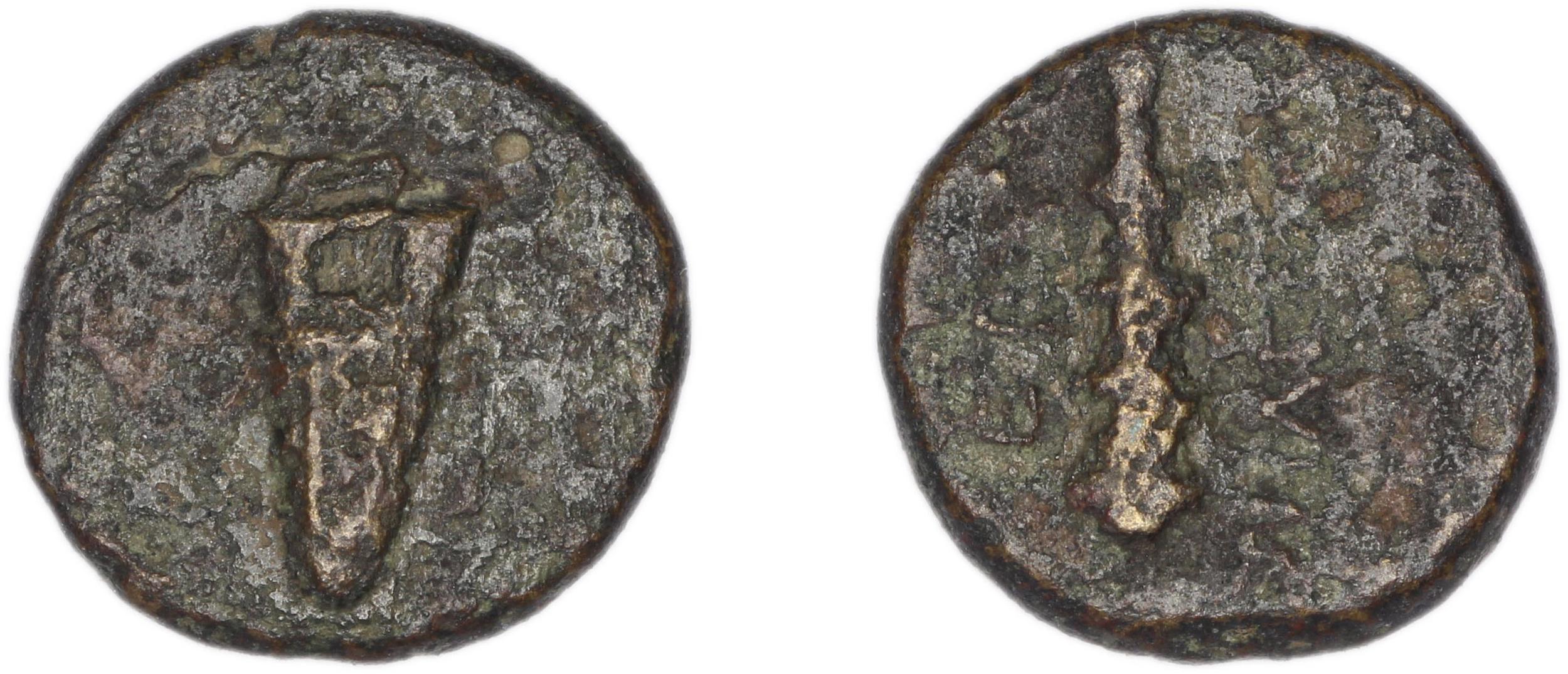 Erythrae Kinns 1980 Period III.1, AE 6, аверс, Британский музей