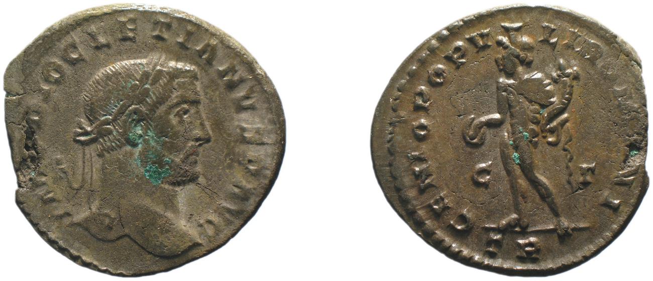 RIC VI Treveri 181a, аверс, bm
