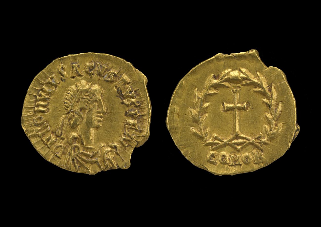 аверс RIC X Romulus Augustulus 3419