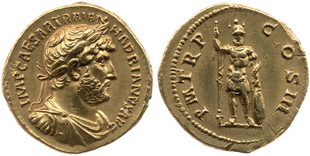 obverse RIC II, Part 3 (second edition) Hadrian 319